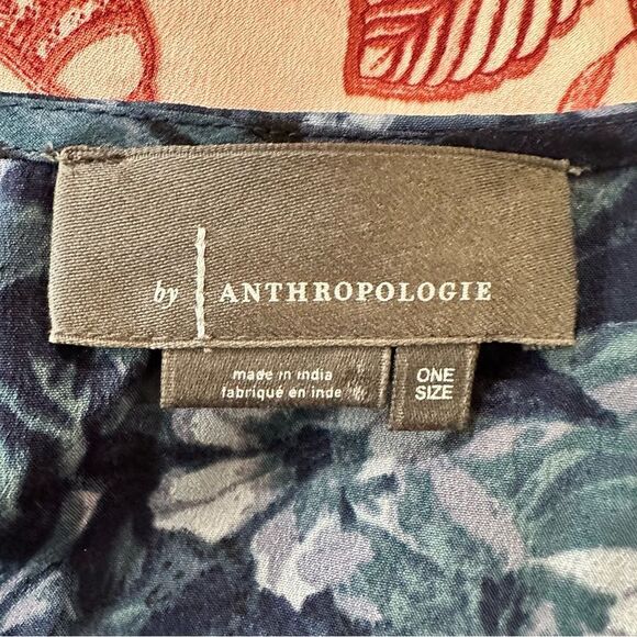 Anthropologies Tori Cropped Floral Boho Kimono One Size - Picture 12 of 12